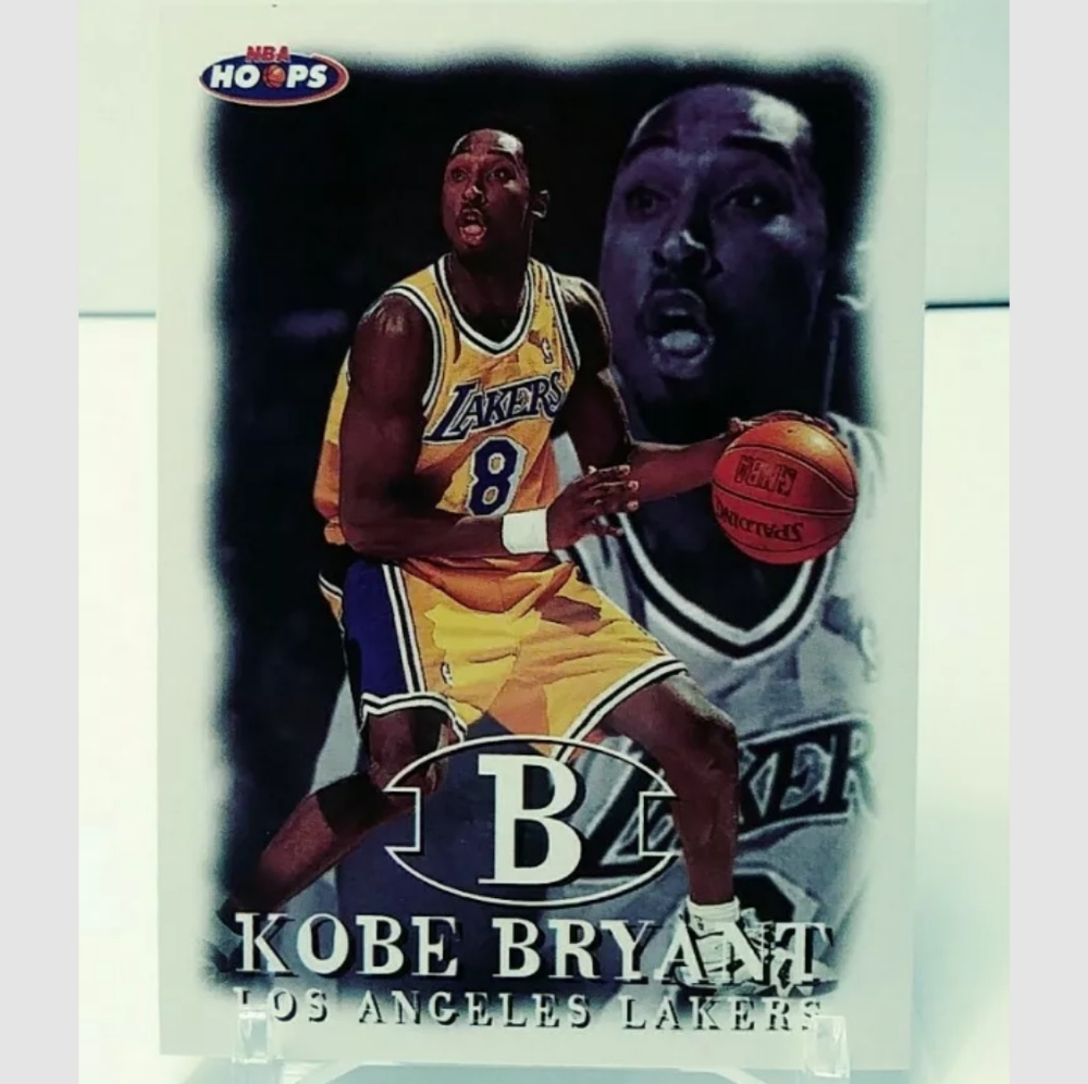 1998 NBA HOOPS Kobe Bryant Los Angeles Lakers Card
